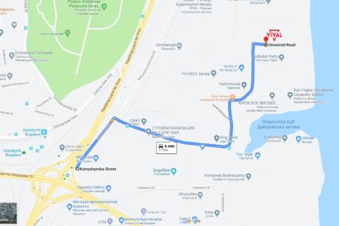 Склад в Киеве сменил адрес